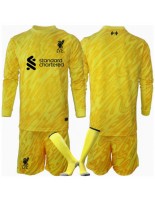 Otroške Nogometnih dresov Liverpool Vratar Tretji 2024-25 Dolgi rokavi (+ hlače)